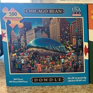 Eric Dowdle Chicago Bean 500 Piece Puzzle